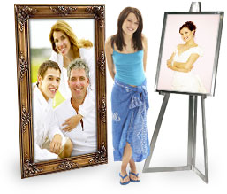 Examples of our digital printing and photo enlargement service